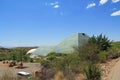 Outside the Biosphere 2 in Tucson Arizona